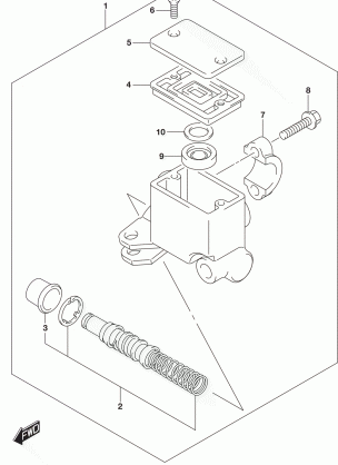 FRONT MASTER CYLINDER