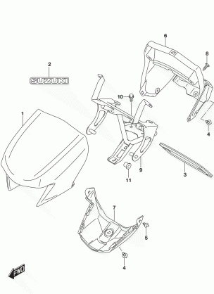 HANDLE COVER (LT-A750XL5 P33)