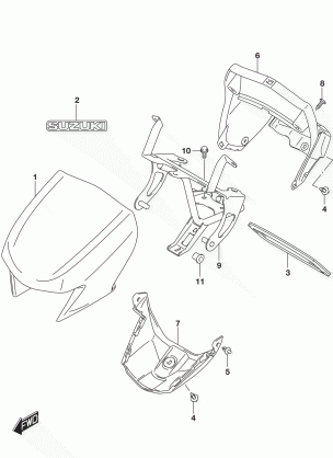 HANDLE COVER (LT-A750XZL5 P28)