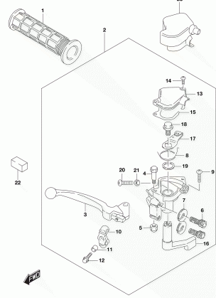 RH HANDLE LEVER