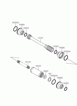 DRIVE SHAFT-PROPELLER