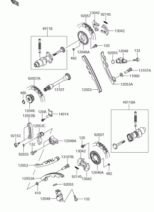 CAMSHAFT / TENSIONER(K5)