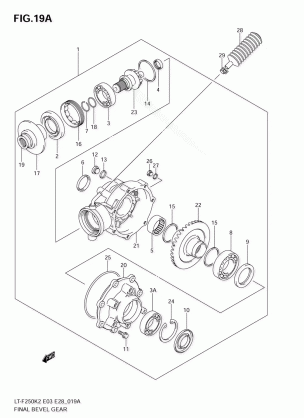 FINAL BEVEL GEAR (MODEL K3