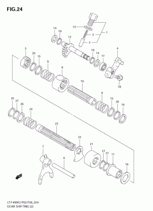 GEAR SHIFTING (2)(MODEL K3)