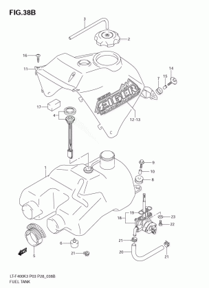 FUEL TANK (MODEL K7)