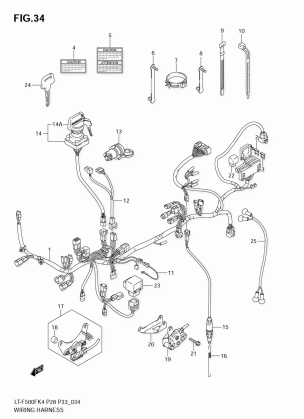 WIRING HARNESS (MODEL K4 / K5)