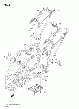 FRAME (MODEL K3 / K4)