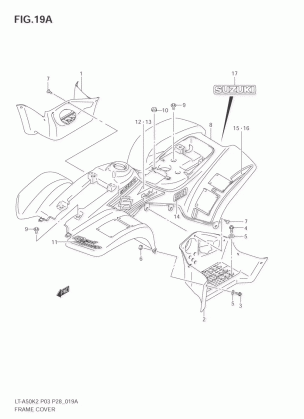 FRAME COVER (MODEL K3)