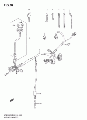 WIRING HARNESS (MODEL K3)