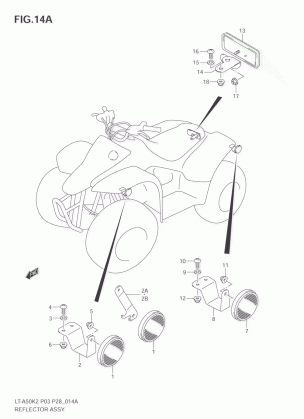 REFLECTOR ASSY (P28)