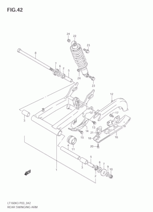 REAR SWINGING ARM