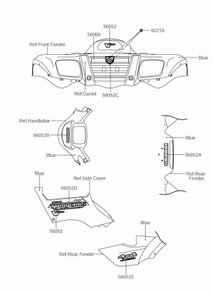 DECAL(BLUE : K5)