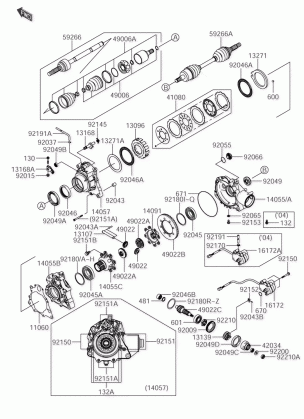 DRIVE SHAFT-FRONT