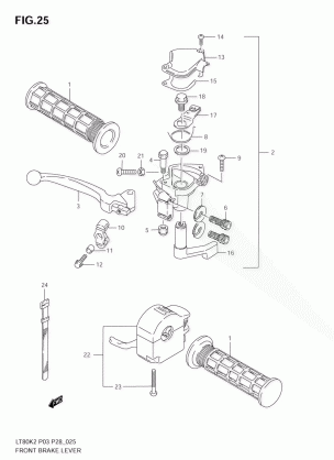 FRONT BRAKE LEVER