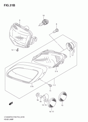 HEADLAMP (MODEL K6 / K7)