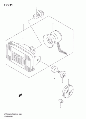 HEADLAMP (MODEL K3 / K4)