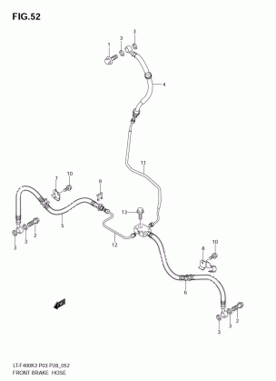 FRONT BRAKE HOSE