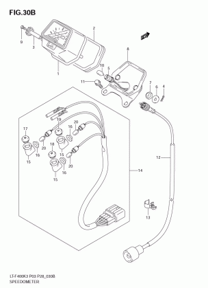 SPEEDOMETER (MODEL K6 / K7)