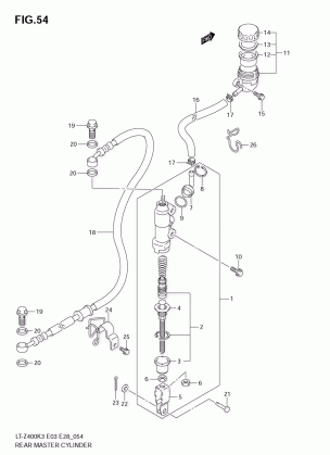 REAR MASTER CYLINDER