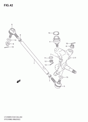 STEERING KNUCKLE (MODEL K3 / K4)