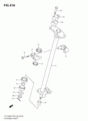 STEERING SHAFT (MODEL K4 / K5)