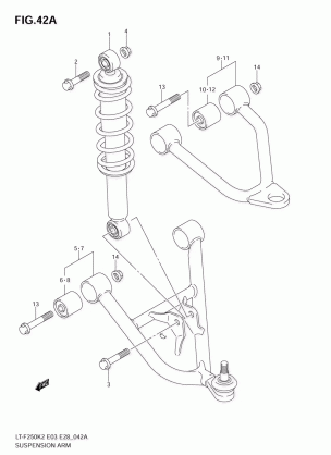 SUSPENSION ARM (MODEL K5)