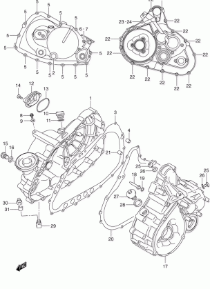 CRANKCASE COVER