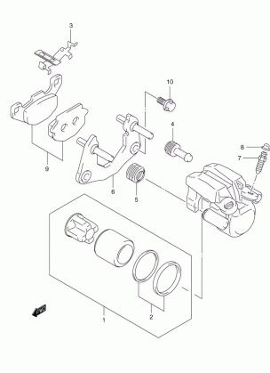 REAR CALIPER