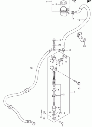 REAR MASTER CYLINDER