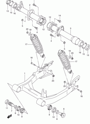 REAR SWINGINGARM