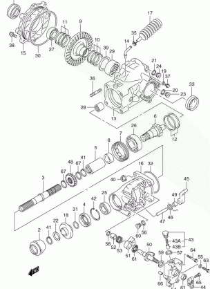 FINAL BEVEL GEAR (REAR)