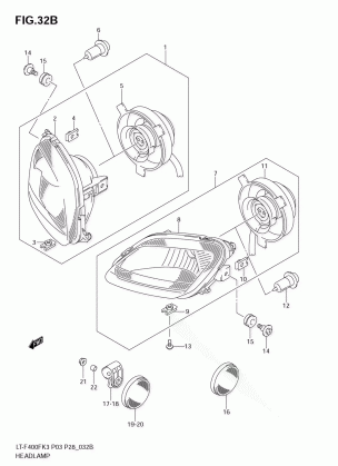 HEADLAMP (MODEL K6 / K7)