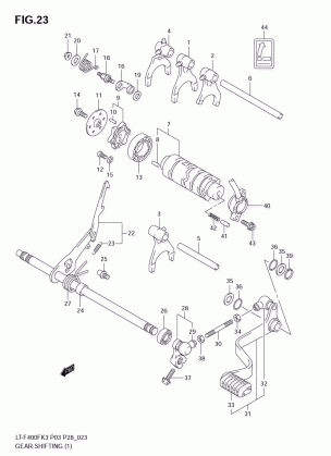 GEAR SHIFTING (1)(MODEL K3)