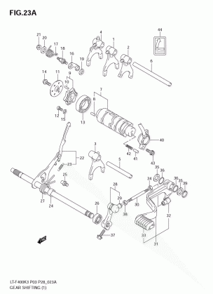 GEAR SHIFTING (1)(MODEL K4 / K5 / K6 / K7)