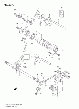 GEAR SHIFTING (1)(MODEL K4 / K5 / K6 / K7)