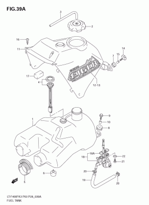 FUEL TANK (MODEL K4)