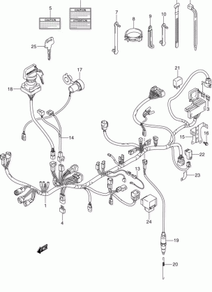 WIRING HARNESS (MODEL K2)