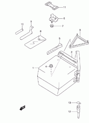 REAR BOX (MODEL W / X / Y)