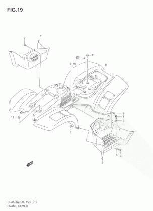 FRAME COVER (MODEL K2)