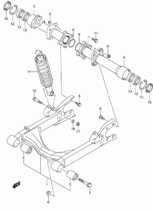 REAR SWINGINGARM