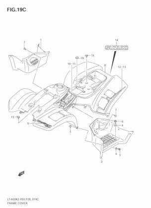 FRAME COVER (MODEL K5)