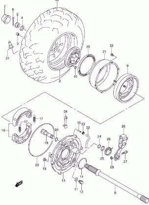 RIGHT REAR WHEEL