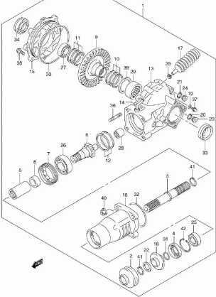 FINAL BEVEL GEAR (REAR)