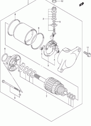 STARTING MOTOR