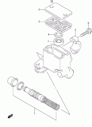 FRONT MASTER CYLINDER