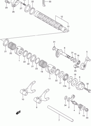 GEAR SHIFTING (MODEL K3)