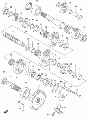 TRANSMISSION (2) (MODEL K2)