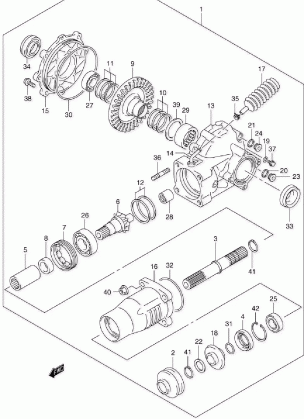 FINAL BEVEL GEAR (REAR)