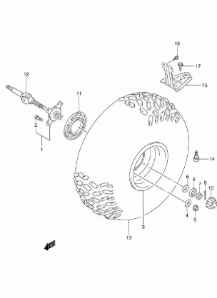 LEFT REAR WHEEL