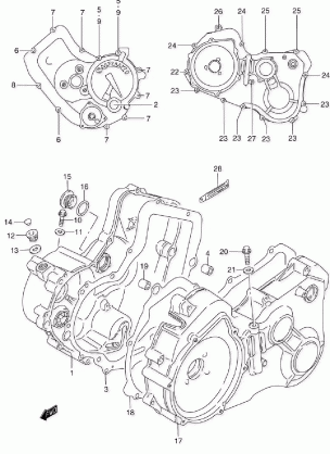 CRANKCASE COVER